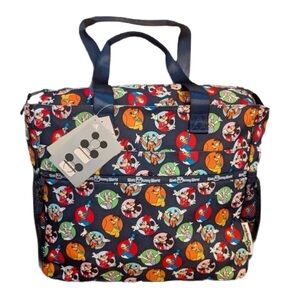 Authentic 2025 Disney Parks Mickey Mouse & Friends Nylon Tote Bag - NWT